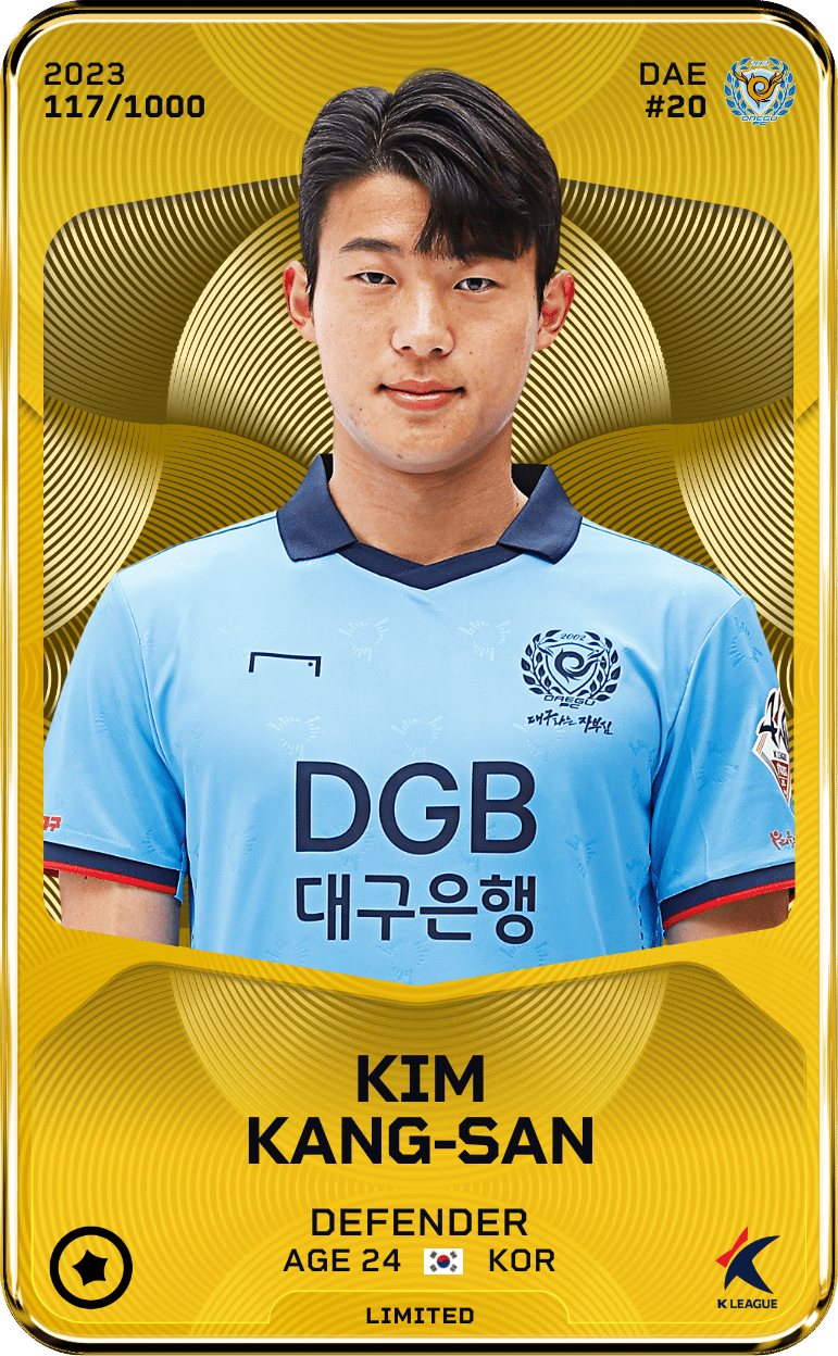 Kim Kang-San 2023-24 • Limited 117/1000