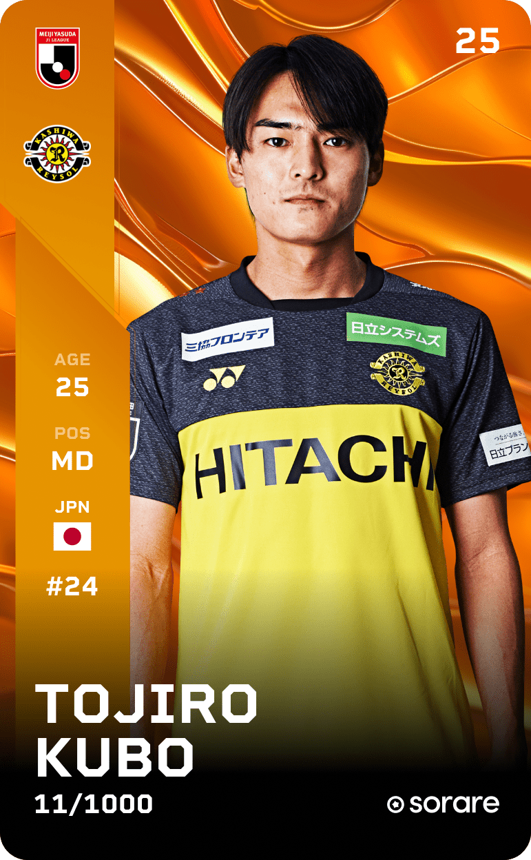 Tojiro Kubo 2025-26 • Limited 11/1000