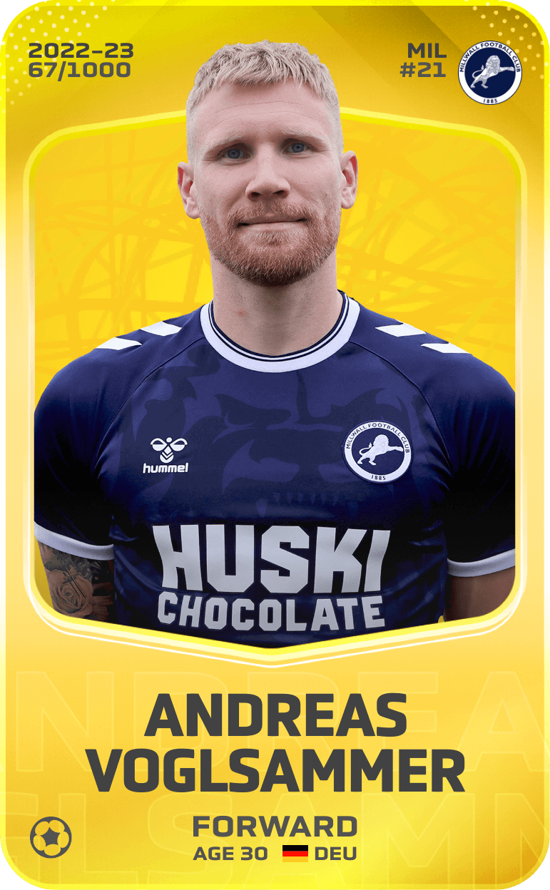 Andreas Voglsammer 2022-23 • Limited 67/1000