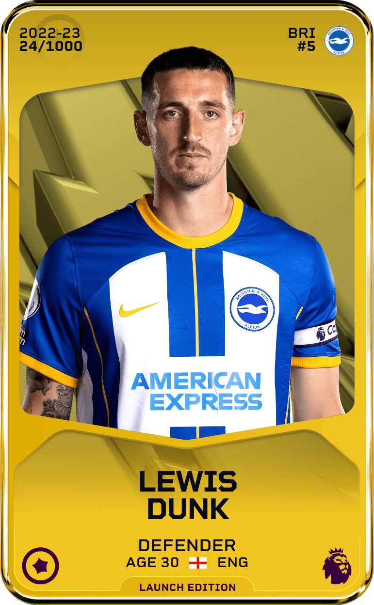 Lewis Dunk 2022-23 • Limited 24/1000