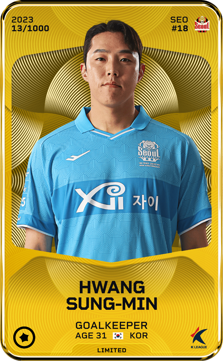 Hwang Sung-Min 2023-24 • Limited 13/1000
