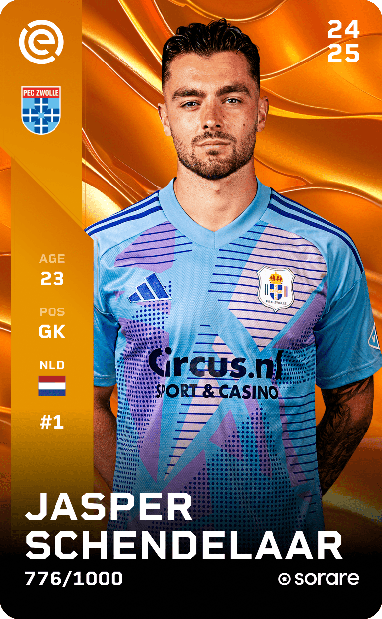 Jasper Schendelaar 2024-25 • Limited 776/1000