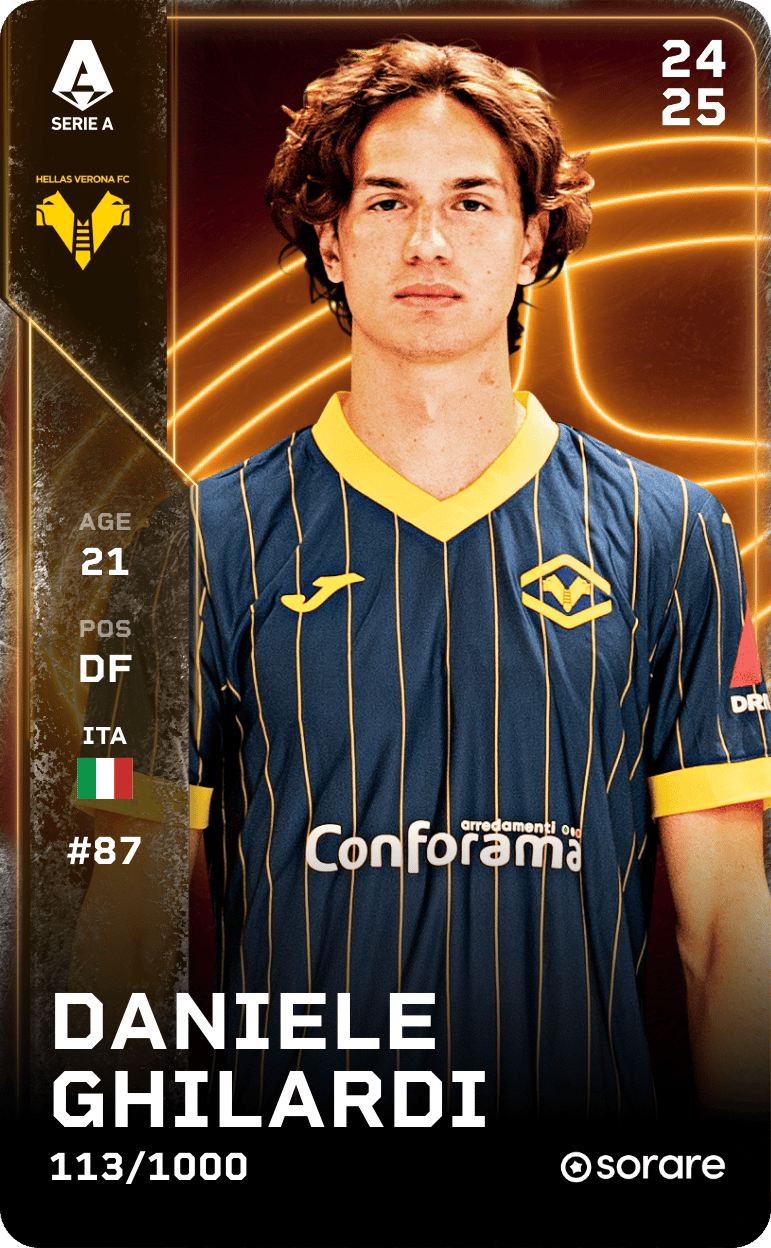 Daniele Ghilardi 2024-25 • Limited 113/1000