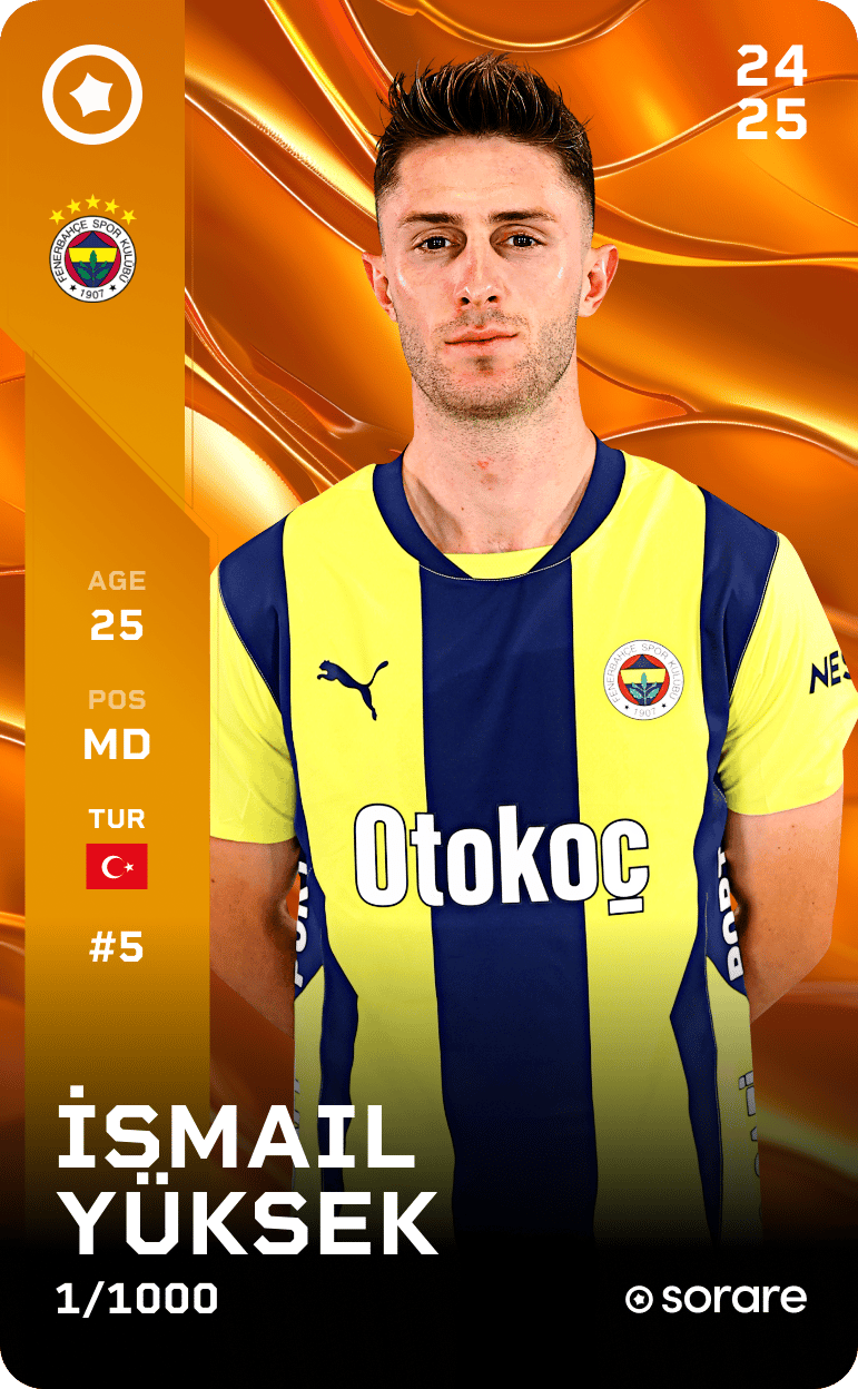 İsmail Yüksek 2024-25 • Limited 1/1000