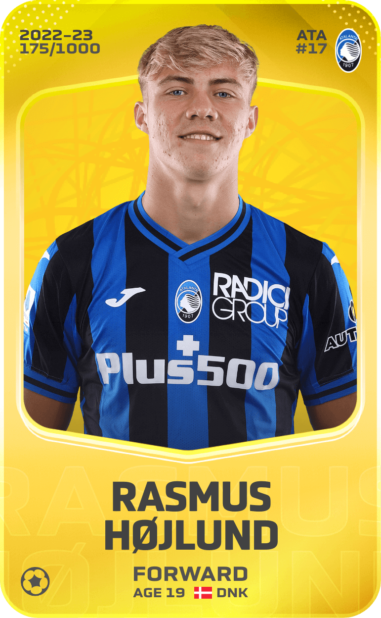 Rasmus Højlund 2022-23 • Limited 175/1000