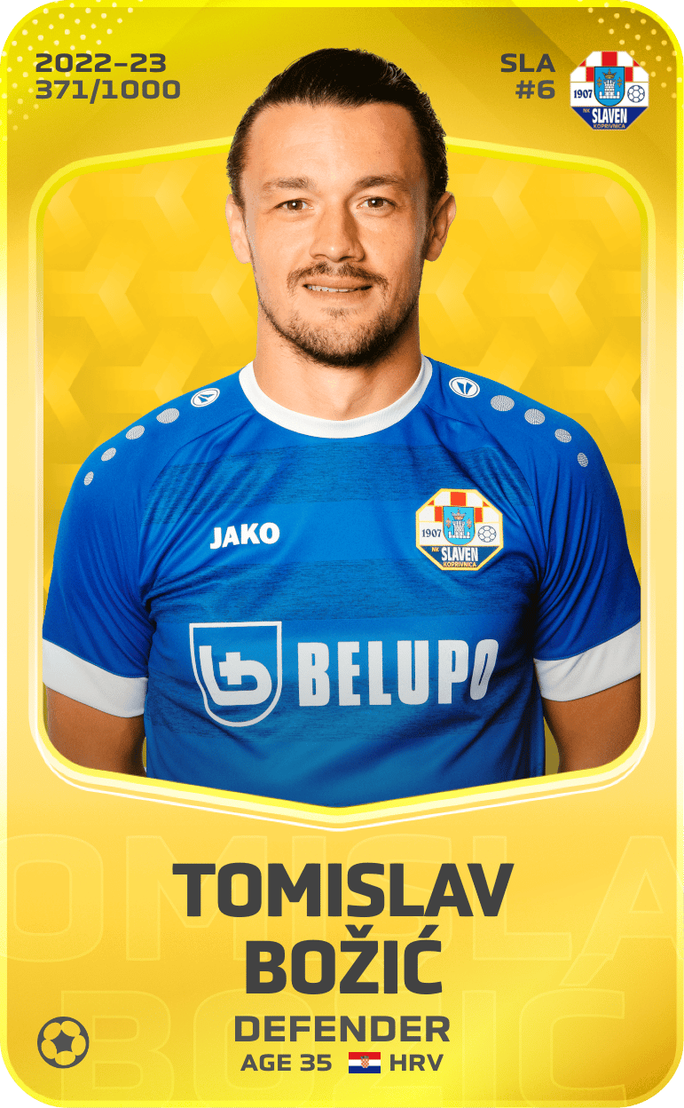 Tomislav Božić 2022-23 • Limited 371/1000