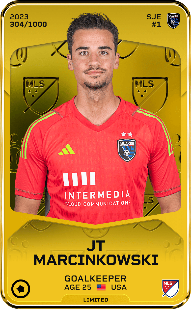 JT Marcinkowski 2023-24 • Limited 304/1000