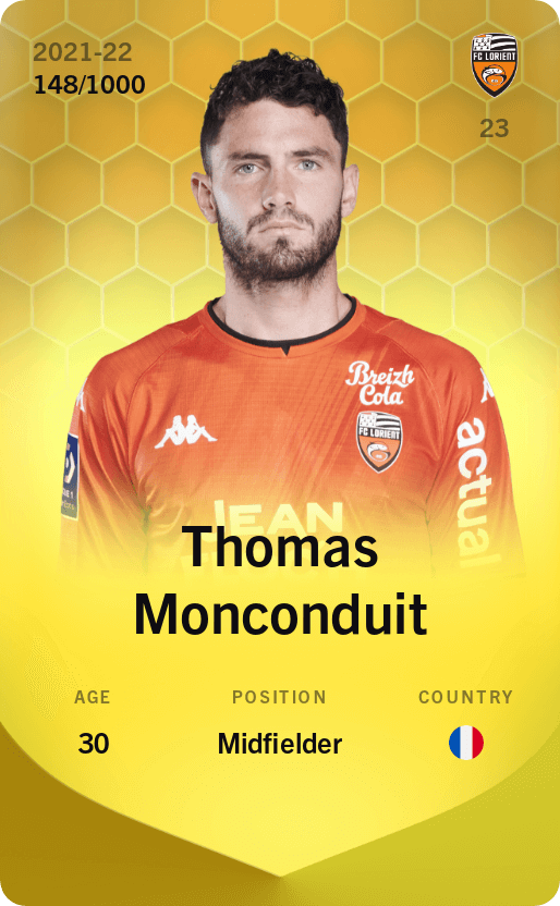 Thomas Monconduit 2021-22 • Limited 148/1000