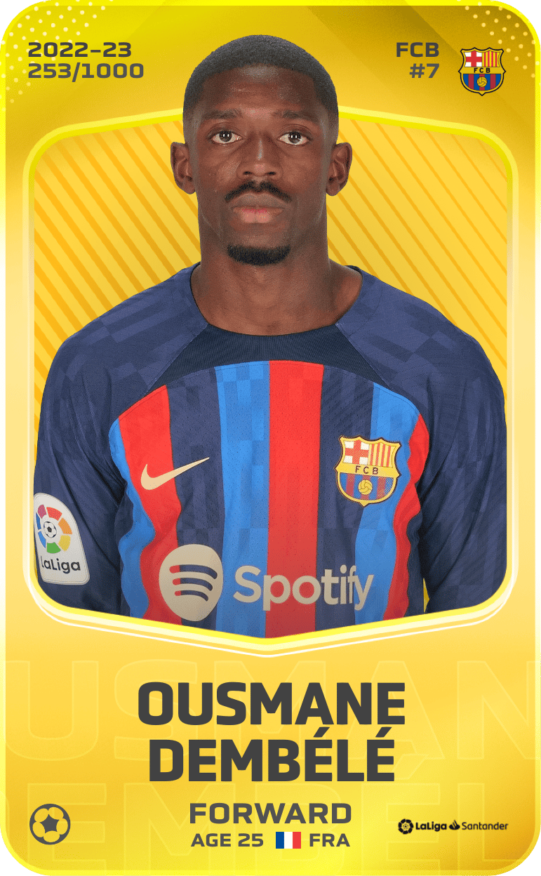 Ousmane Dembélé 2022-23 • Limited 253/1000