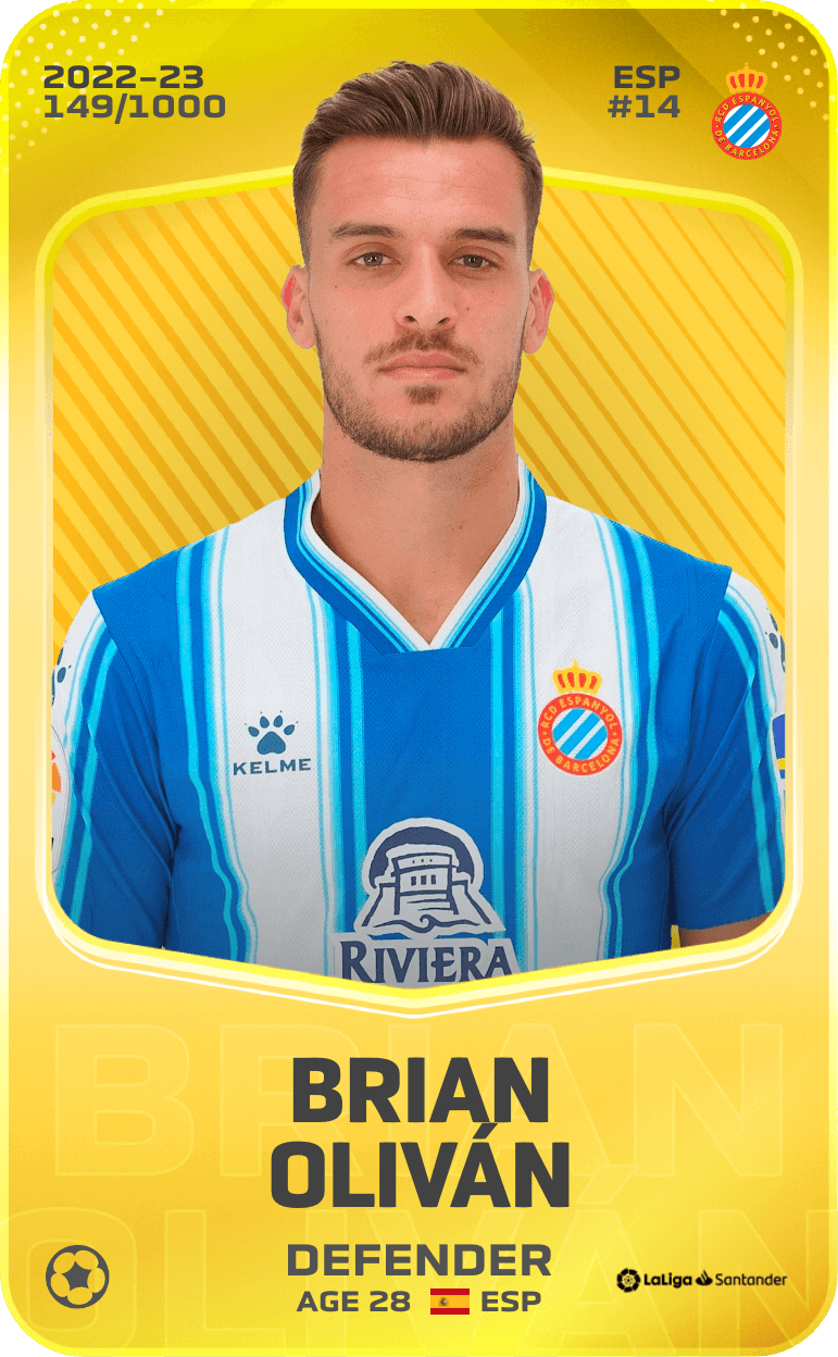 Brian Oliván 2022-23 • Limited 149/1000
