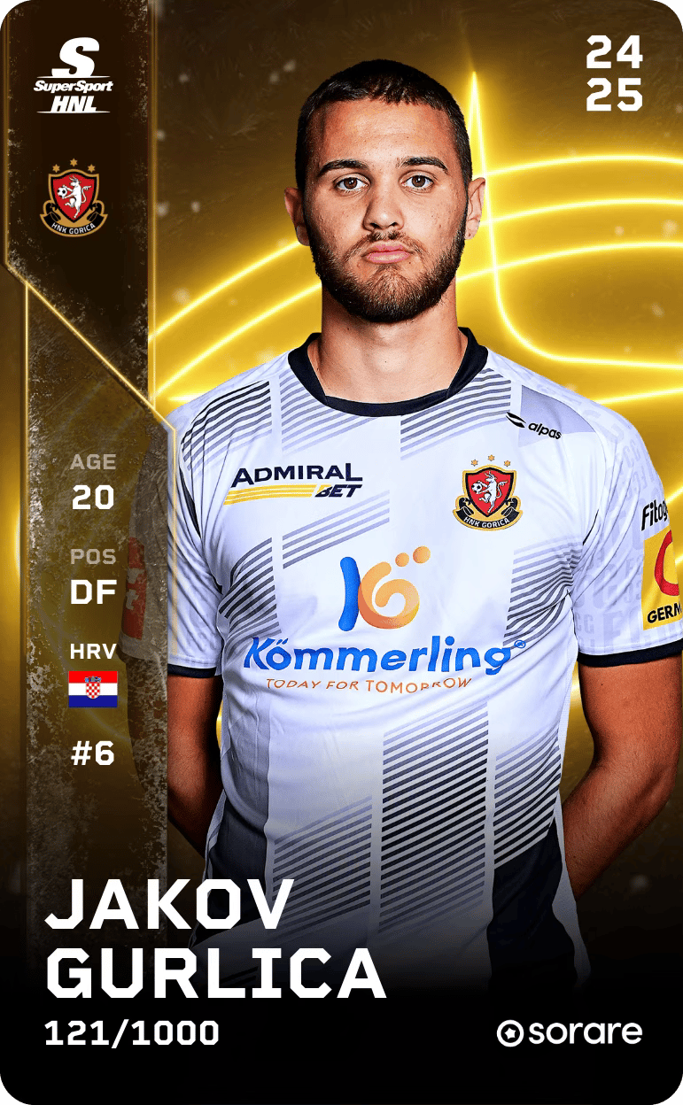 Jakov Gurlica 2024-25 • Limited 121/1000