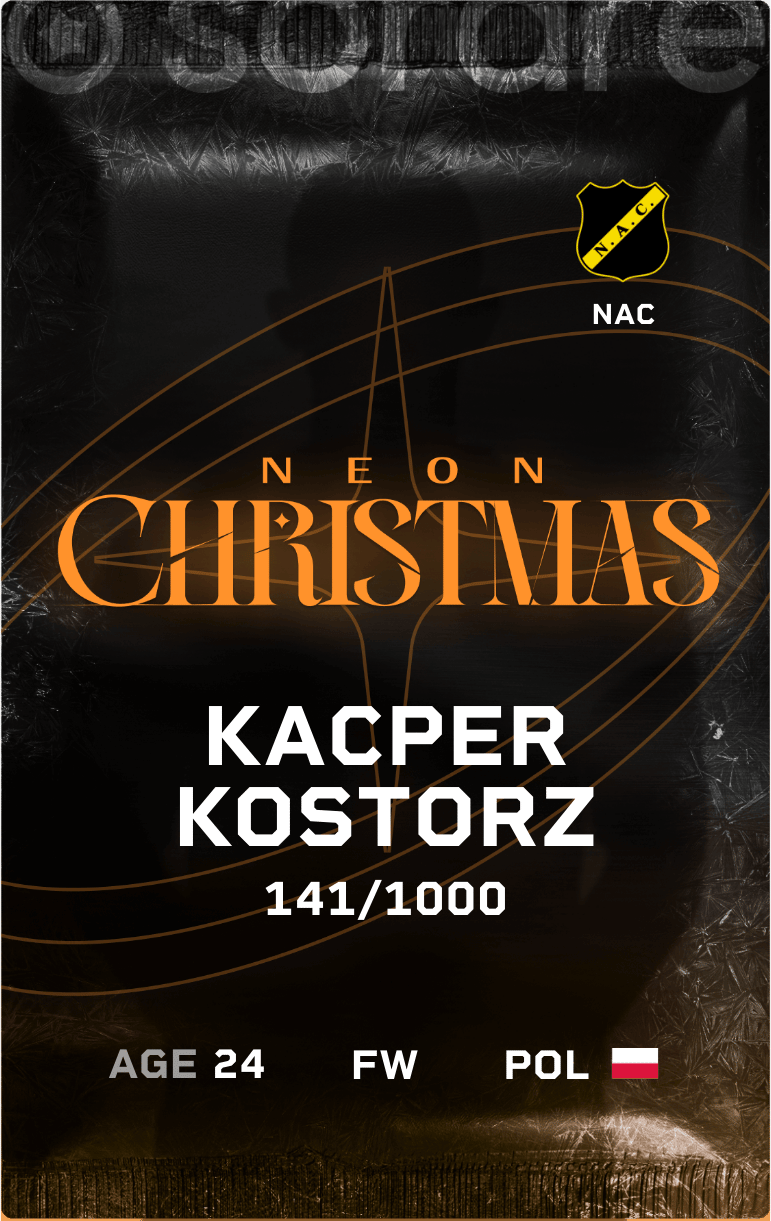 Kacper Kostorz 2024-25 • Limited 141/1000