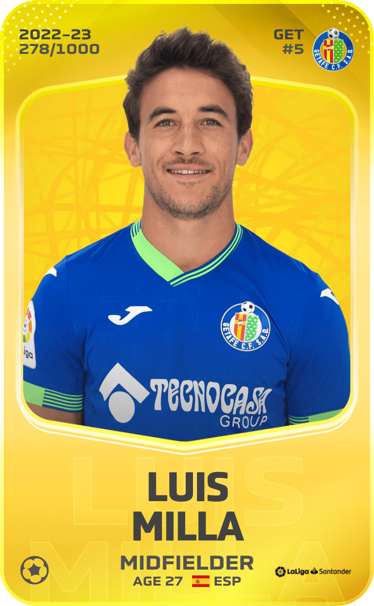 Luis Milla 2022-23 • Limited 278/1000