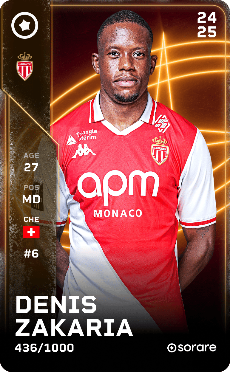 Denis Zakaria 2024-25 • Limited 436/1000