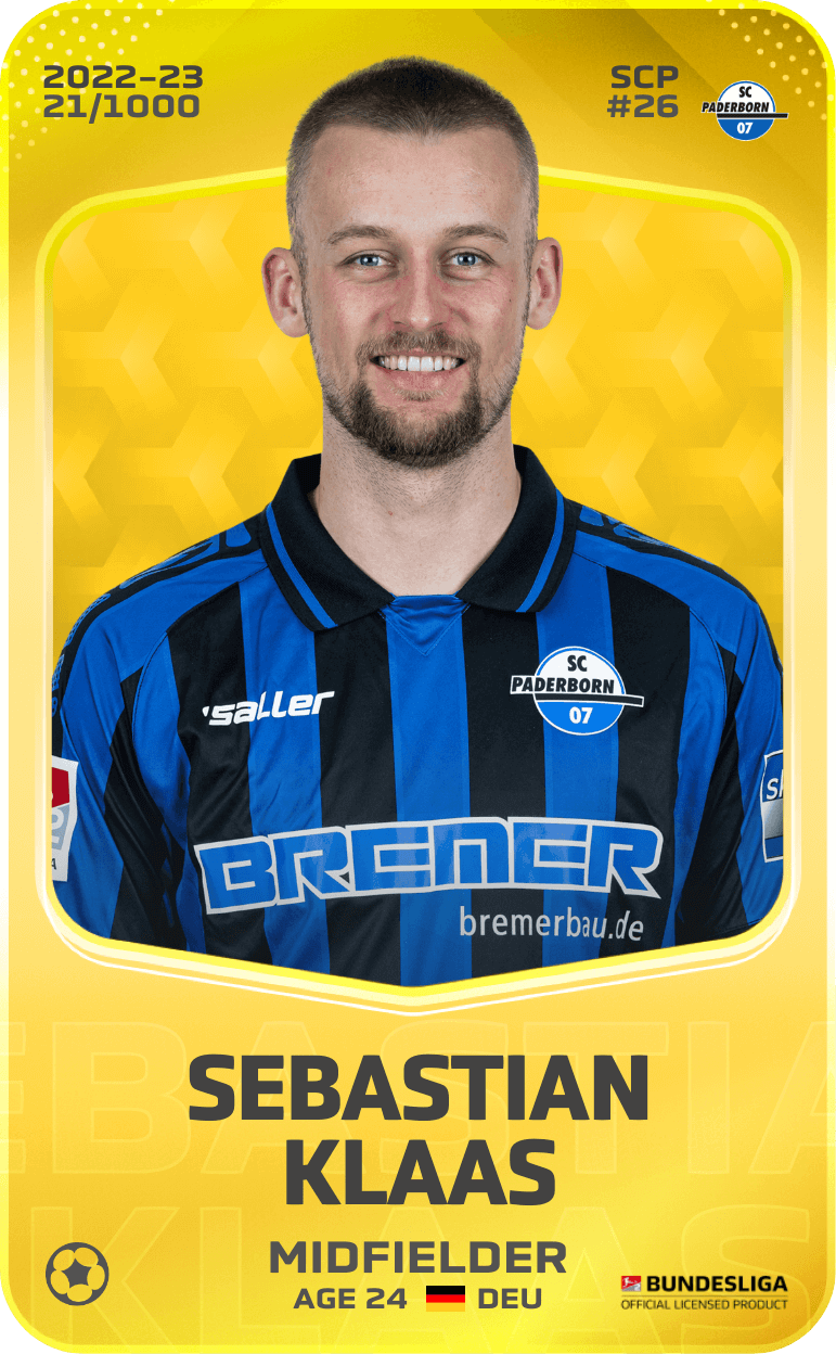Sebastian Klaas 2022-23 • Limited 21/1000