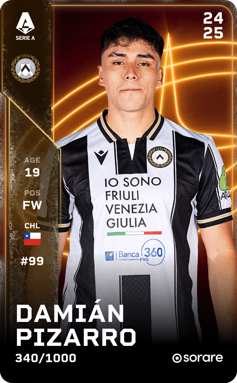 Damián Pizarro 2024-25 • Limited 340/1000