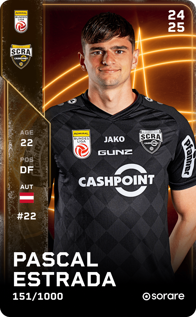 Pascal Estrada 2024-25 • Limited 151/1000