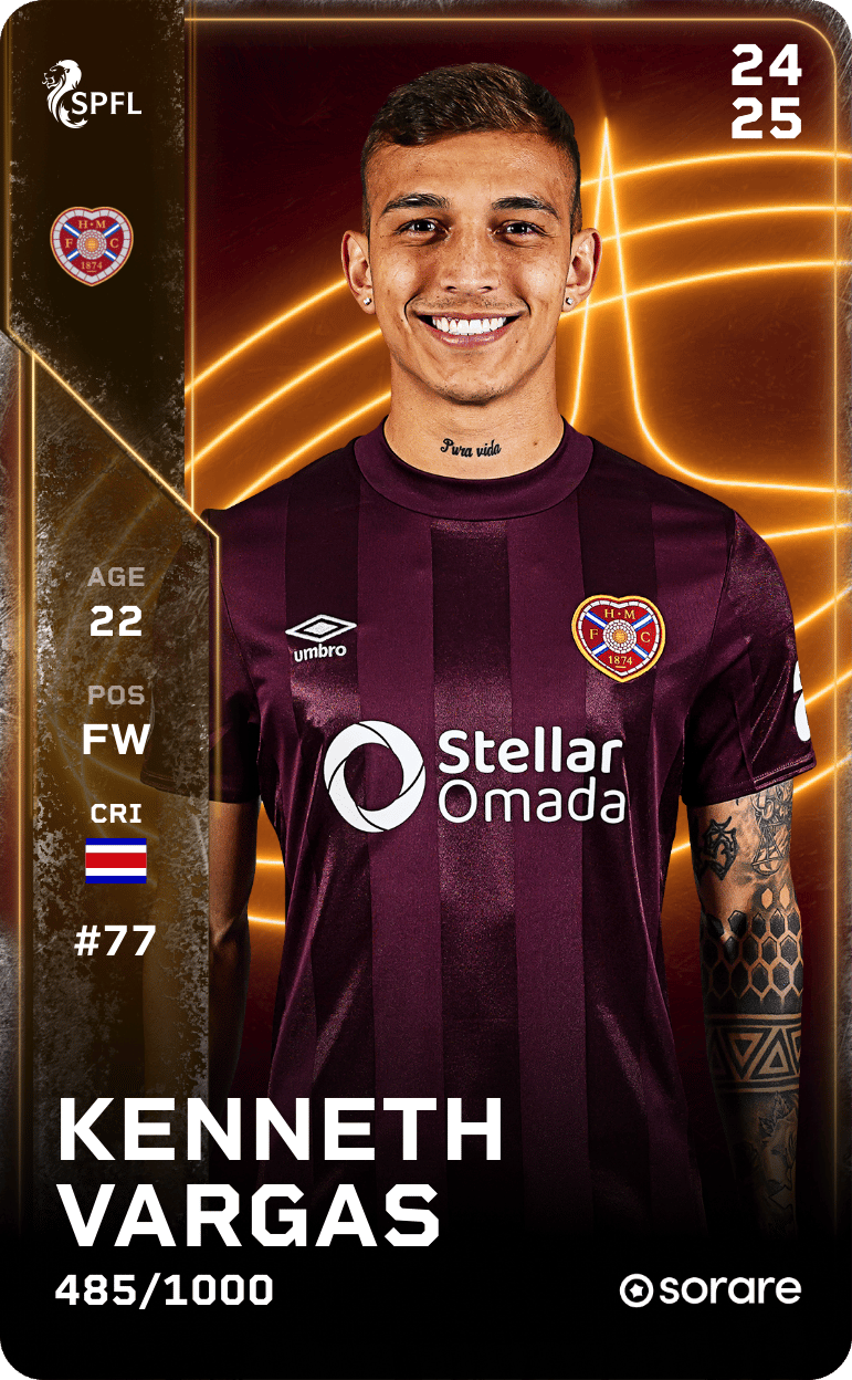Kenneth Vargas 2024-25 • Limited 485/1000