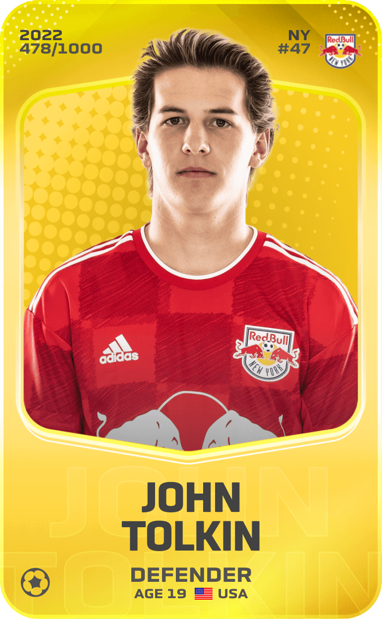 John Tolkin 2022-23 • Limited 478/1000