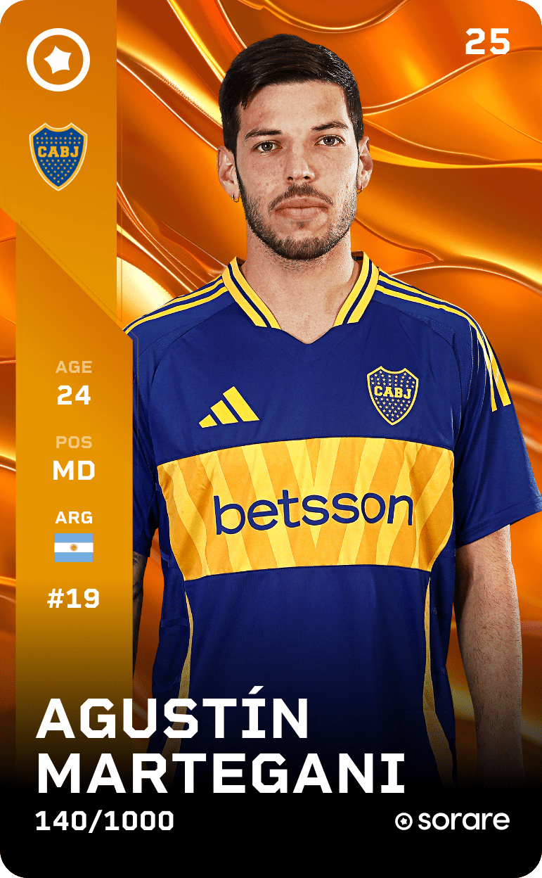 Agustín Martegani 2025-26 • Limited 140/1000