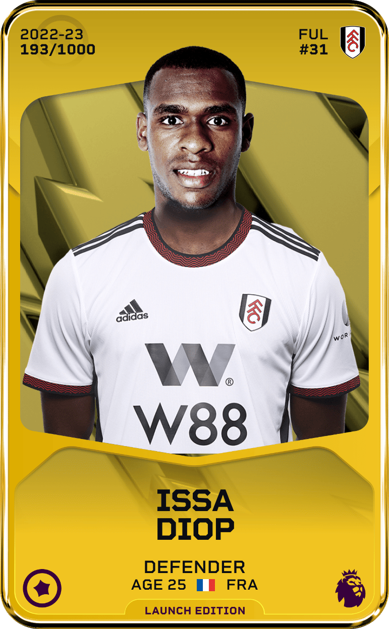 Issa Diop 2022-23 • Limited 193/1000
