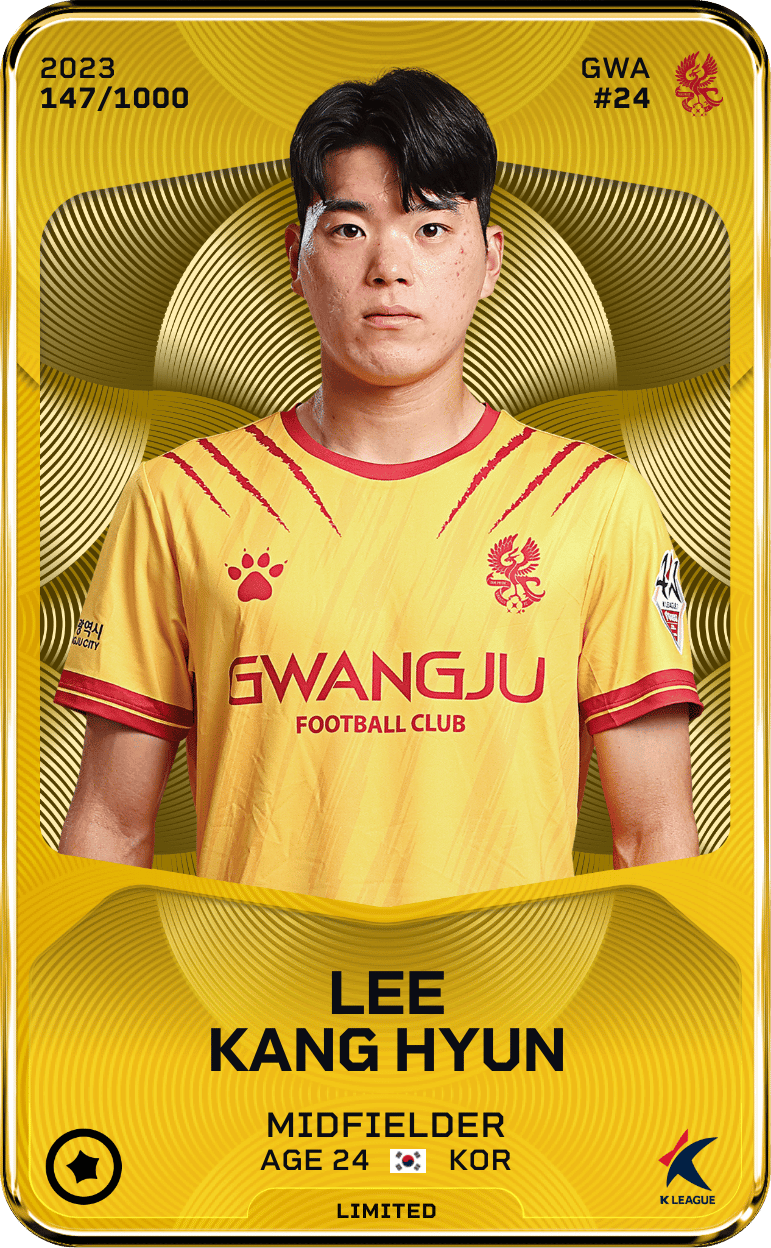 Lee Kang Hyun 2023-24 • Limited 147/1000