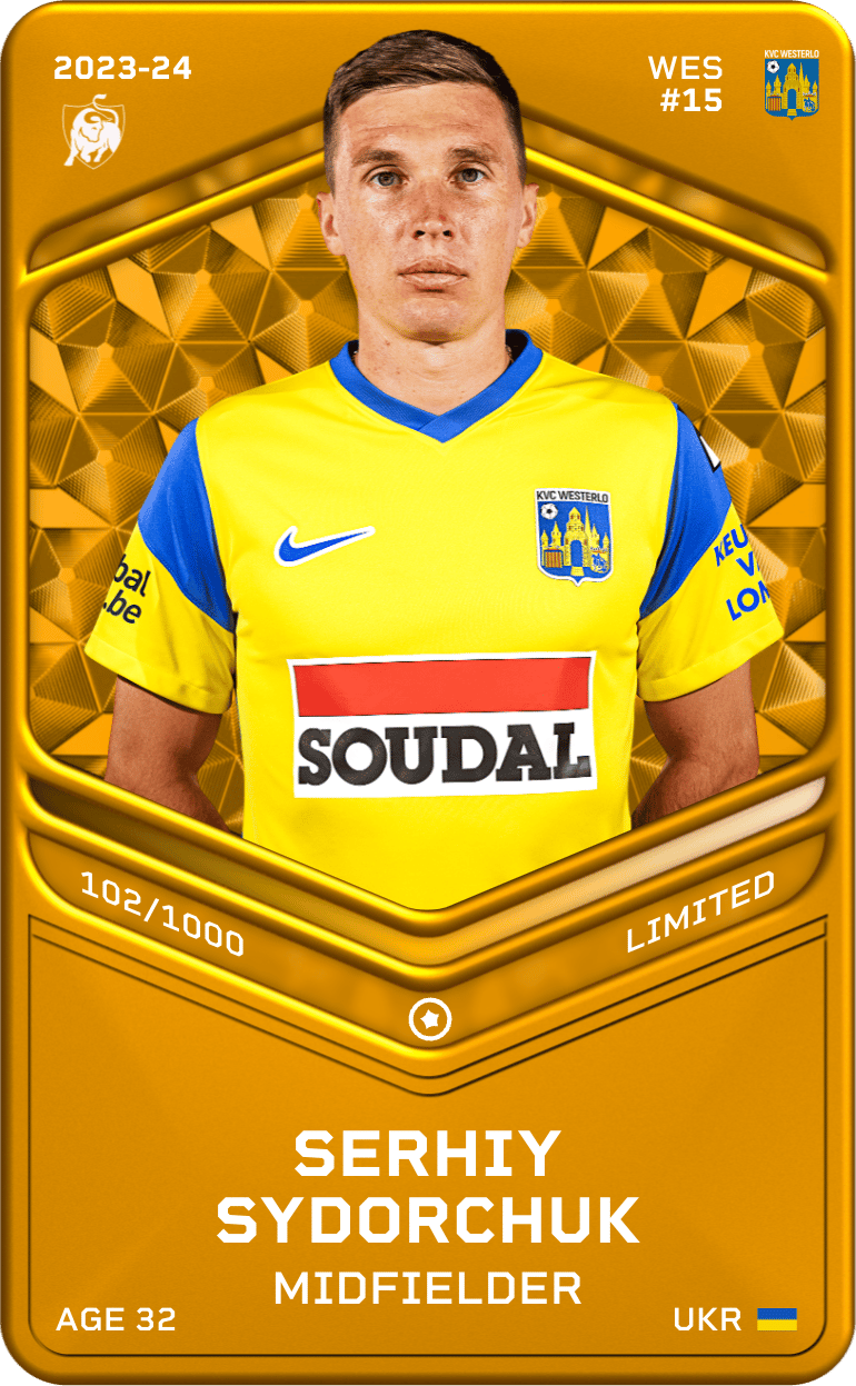 Serhiy Sydorchuk 2023-24 • Limited 102/1000