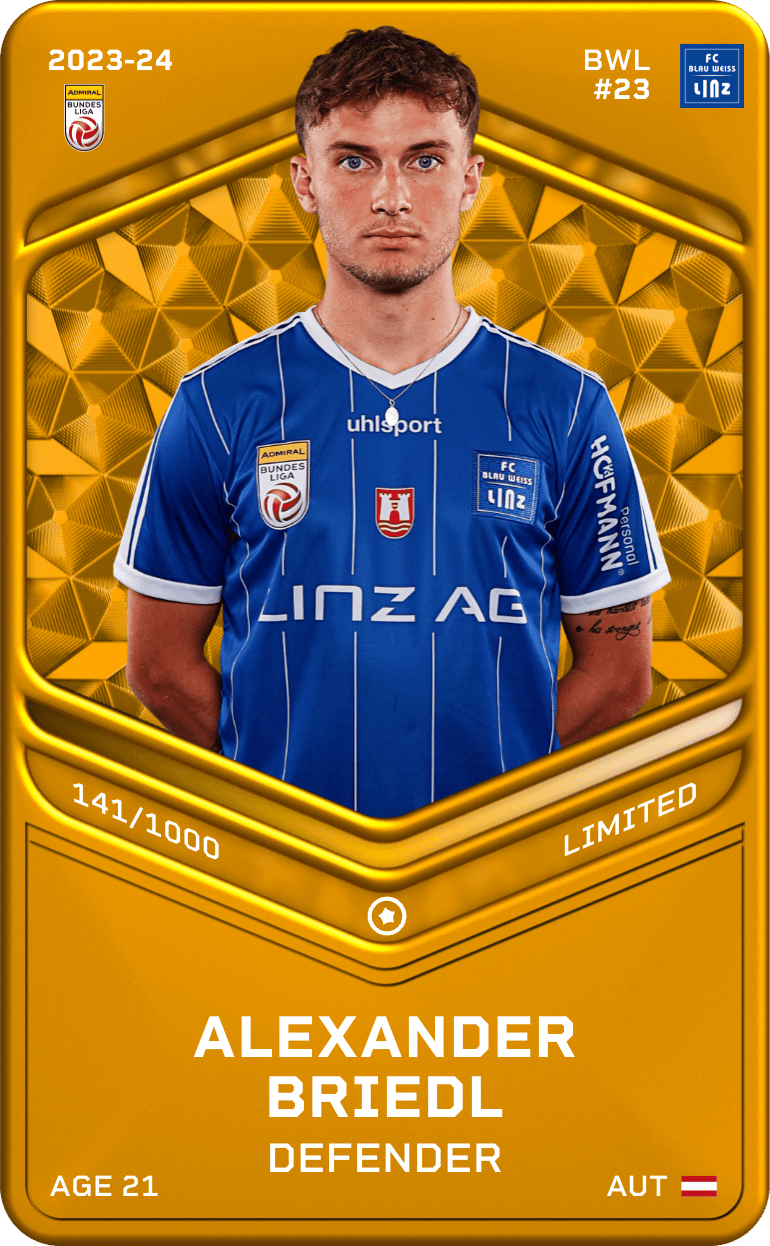 Alexander Briedl 2023-24 • Limited 141/1000