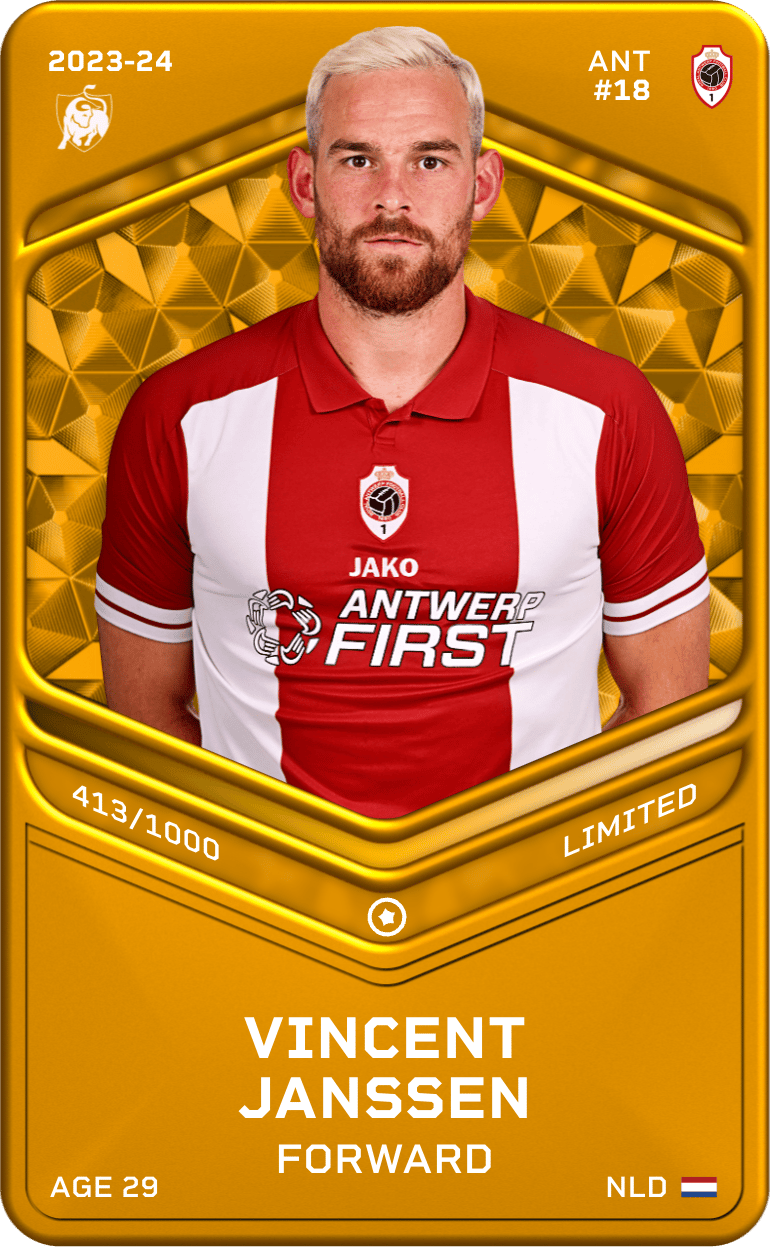 Vincent Janssen 2023-24 • Limited 413/1000