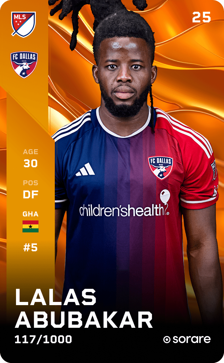 Lalas Abubakar 2025-26 • Limited 117/1000