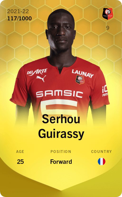 Serhou Guirassy 2021-22 • Limited 117/1000