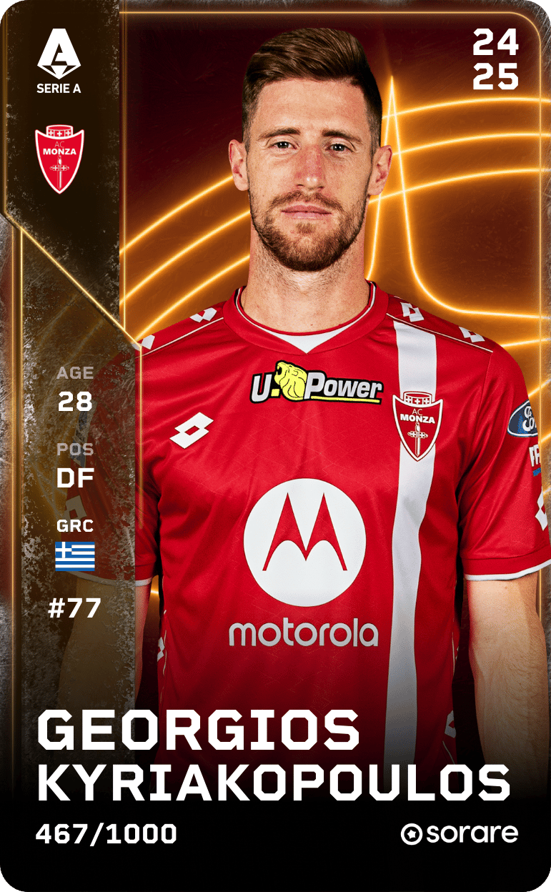 Georgios Kyriakopoulos 2024-25 • Limited 467/1000