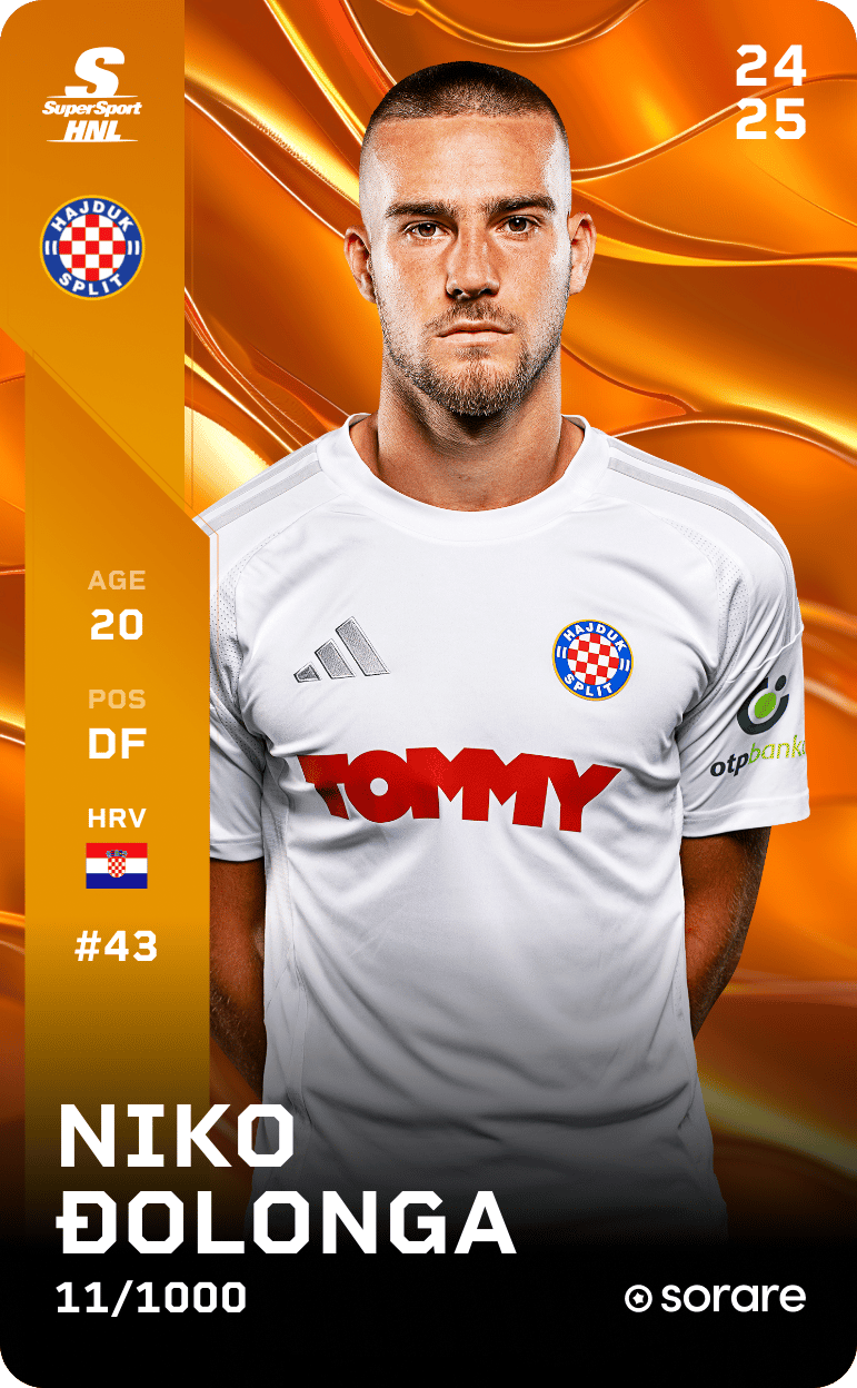 Niko Đolonga 2024-25 • Limited 11/1000