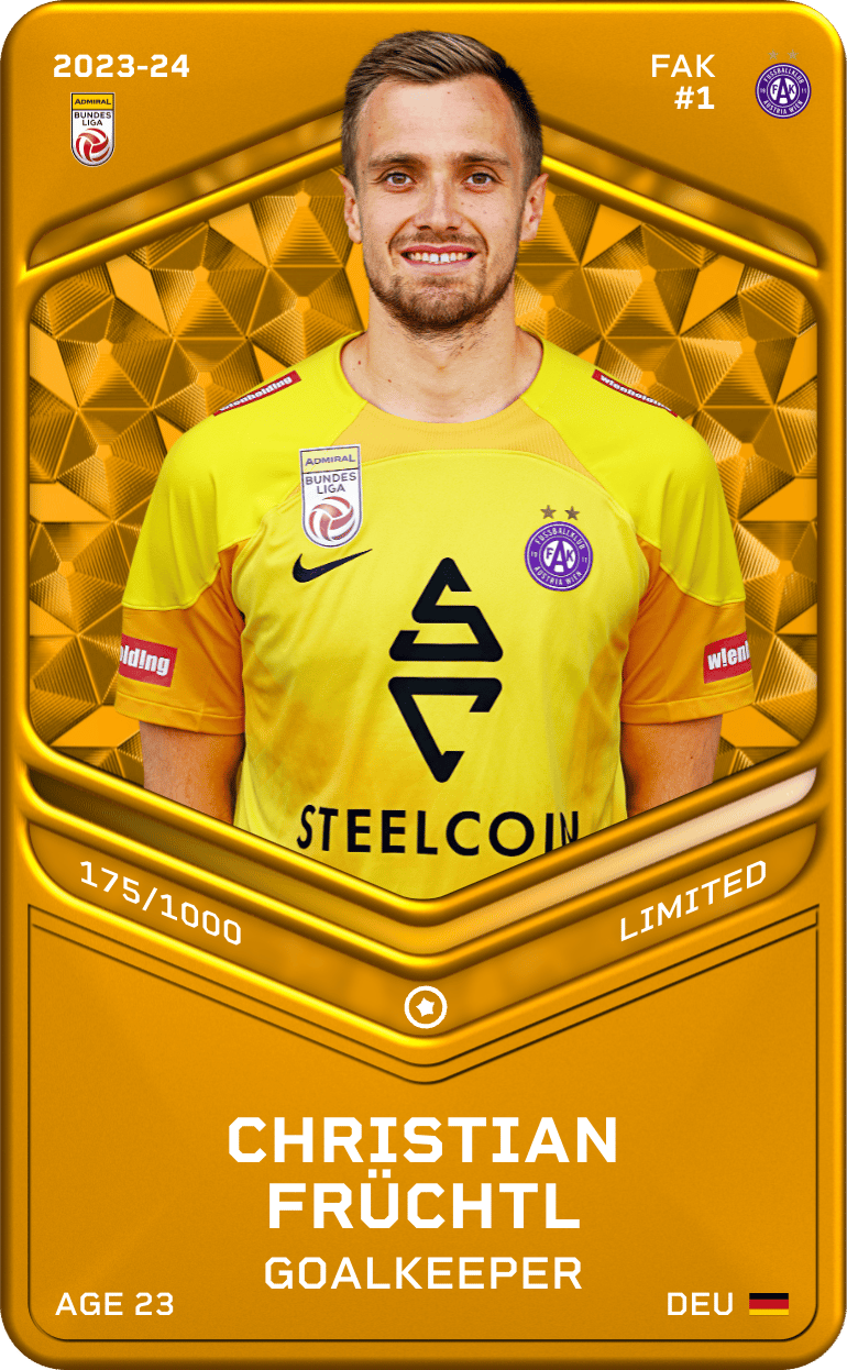 Christian Früchtl 2023-24 • Limited 175/1000