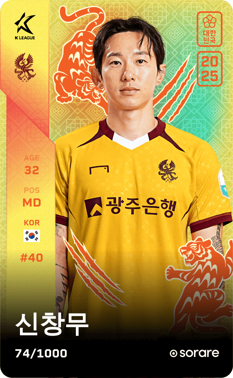 Shin Chang-Moo 2025-26 • Limited 74/1000