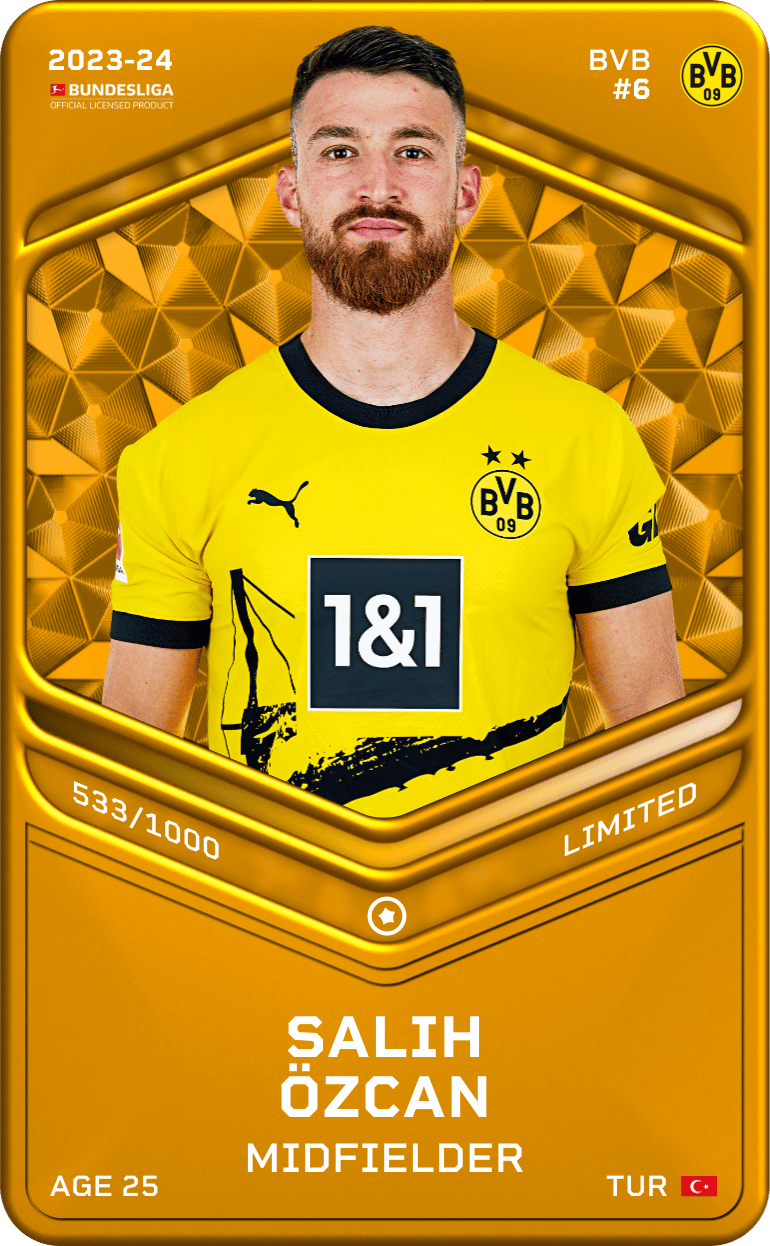Salih Özcan 2023-24 • Limited 533/1000