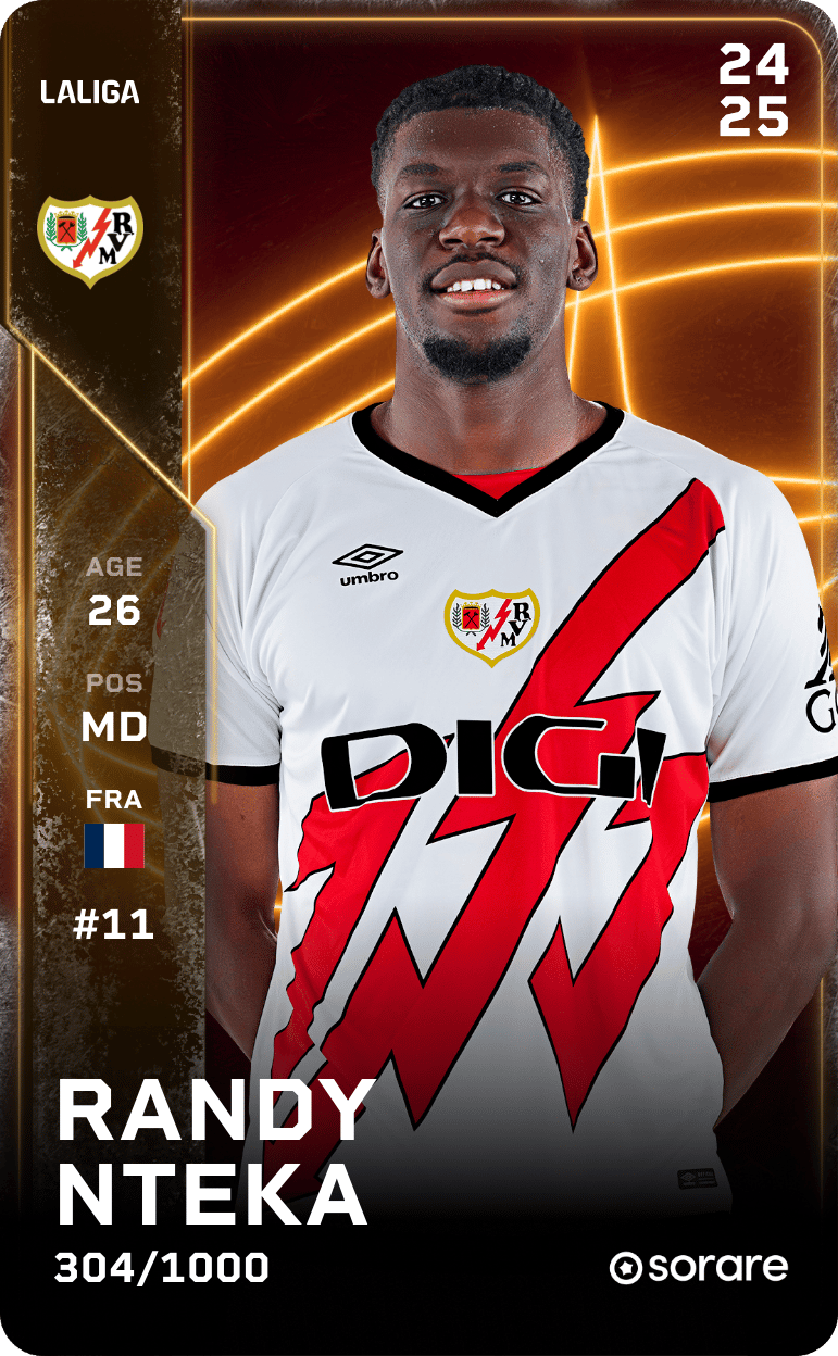 Randy Nteka 2024-25 • Limited 304/1000