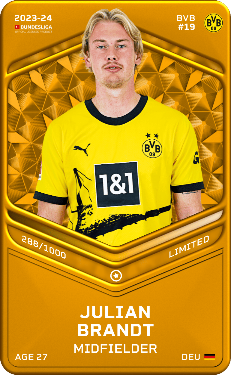 Julian Brandt 2023-24 • Limited 288/1000