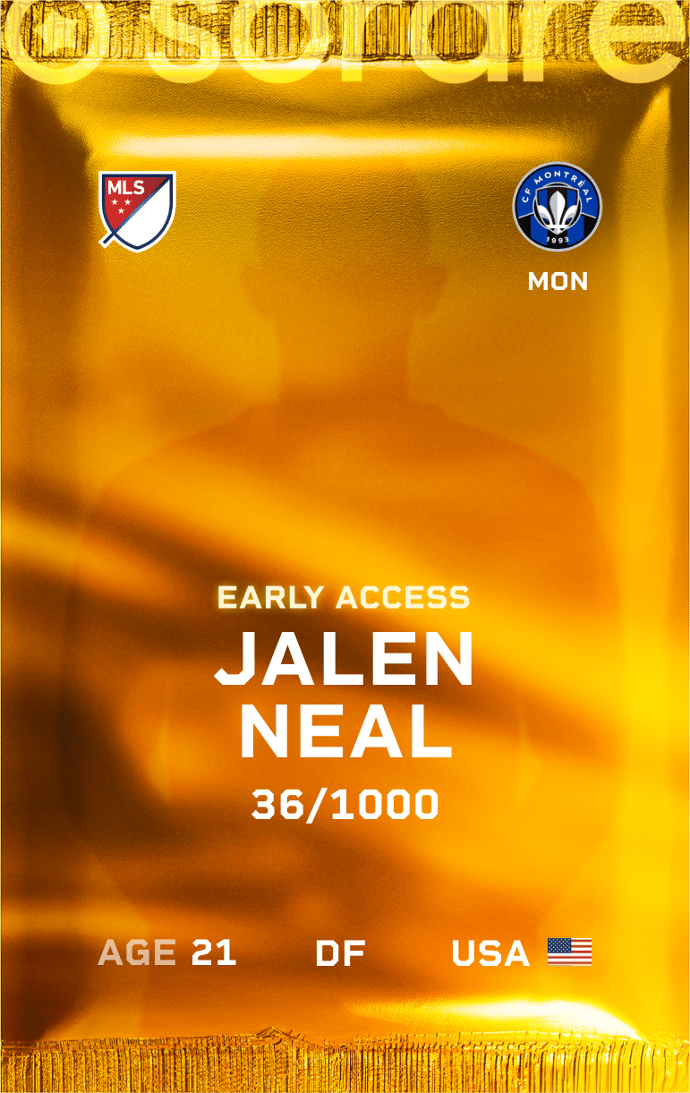 Jalen Neal 2025-26 • Limited 36/1000