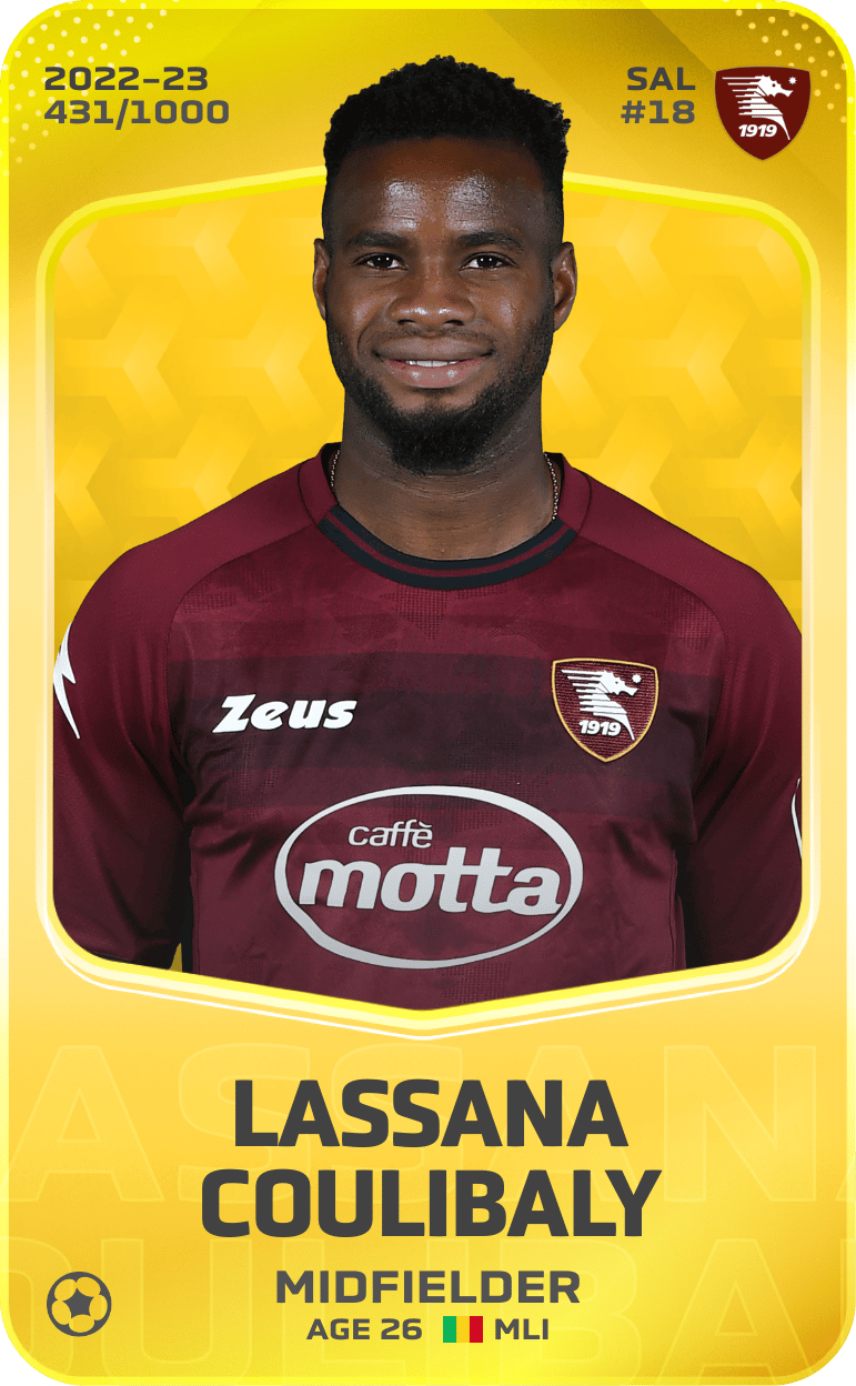 Lassana Coulibaly 2022-23 • Limited 431/1000