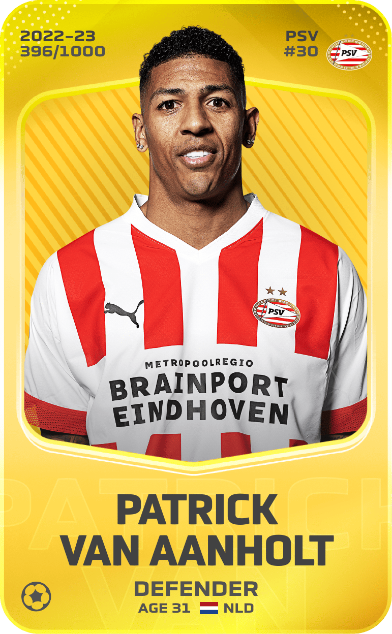 Patrick van Aanholt 2022-23 • Limited 396/1000