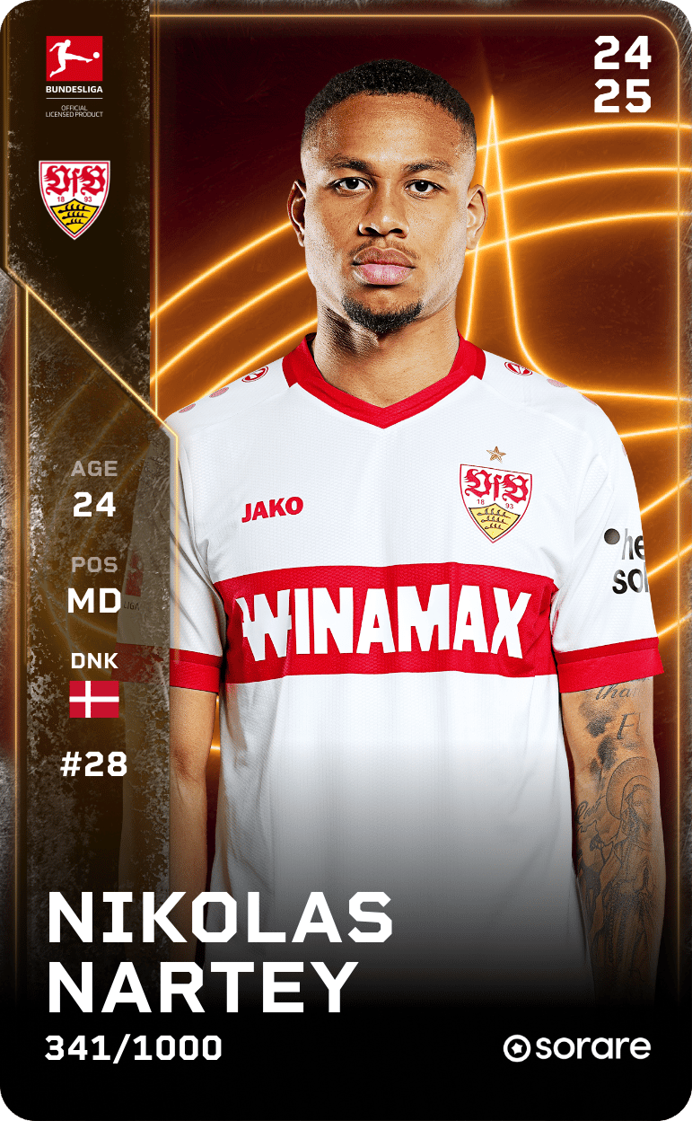 Nikolas Nartey 2024-25 • Limited 341/1000