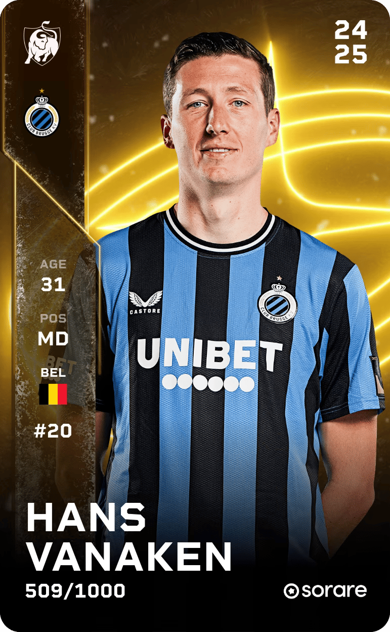Hans Vanaken 2024-25 • Limited 509/1000