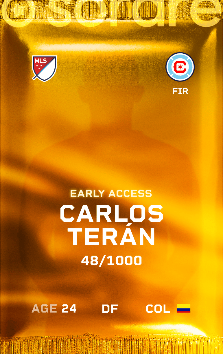Carlos Terán 2025-26 • Limited 48/1000