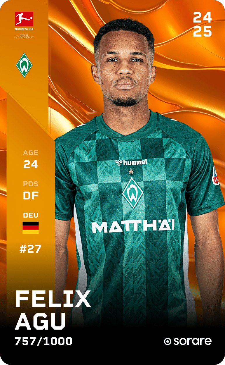 Felix Agu 2024-25 • Limited 757/1000
