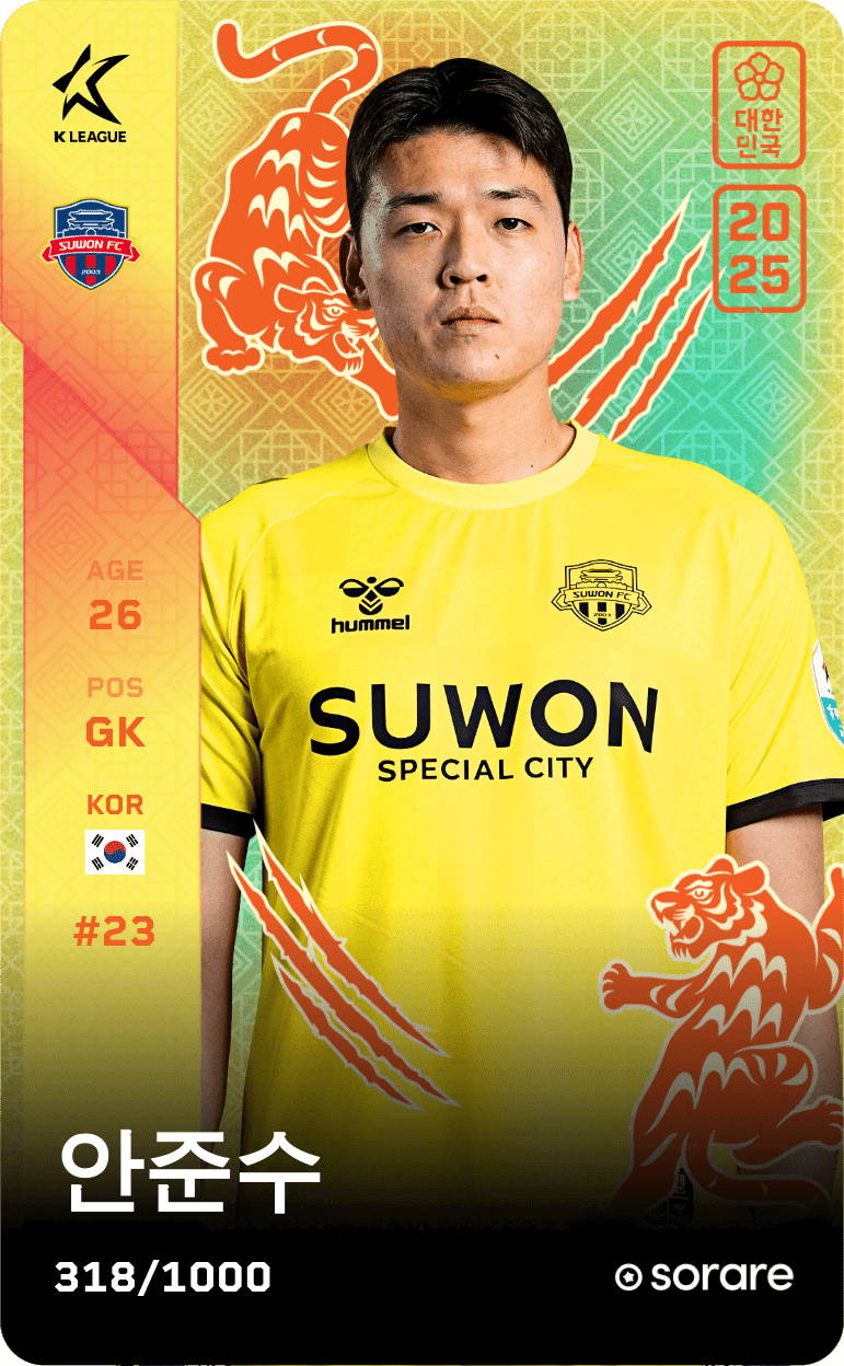 Ahn Joon Soo 2025-26 • Limited 318/1000