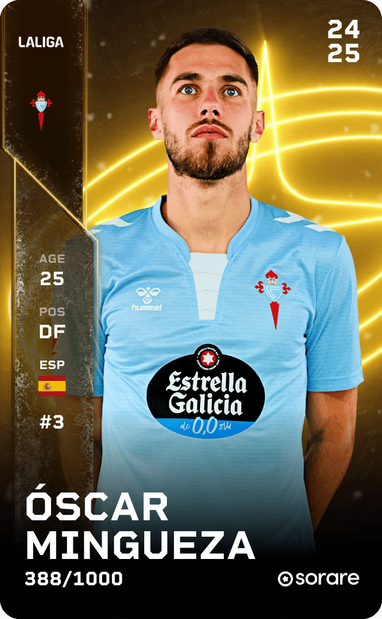 Óscar Mingueza 2024-25 • Limited 388/1000