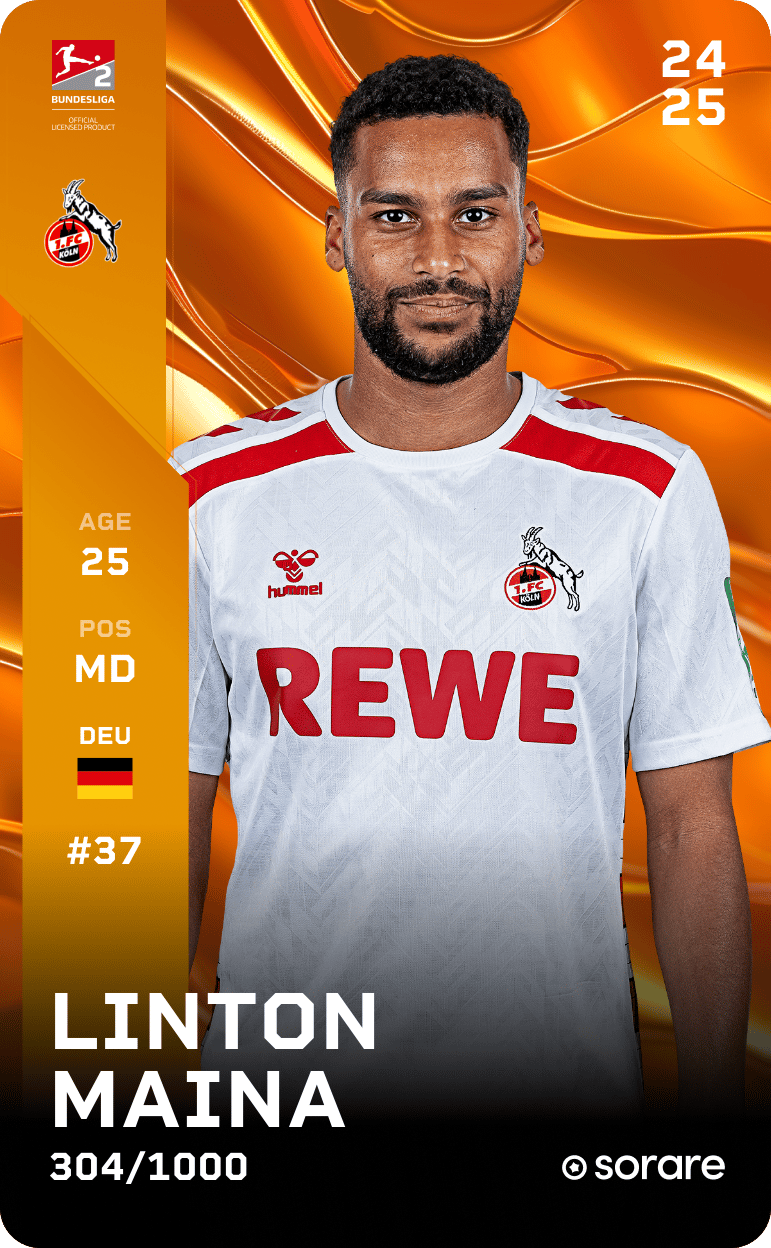 Linton Maina 2024-25 • Limited 304/1000