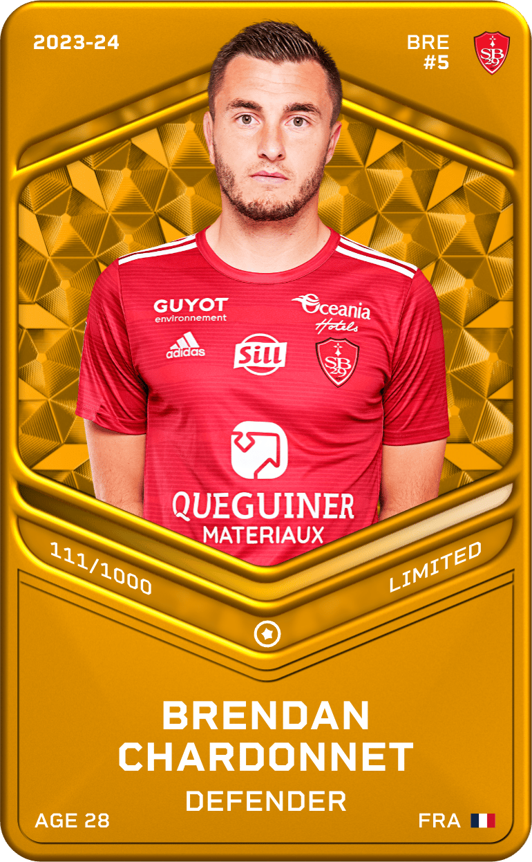 Brendan Chardonnet 2023-24 • Limited 111/1000