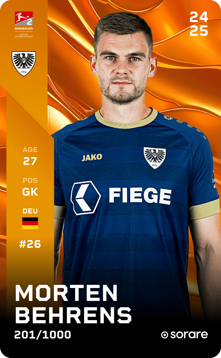 Morten Behrens 2024-25 • Limited 201/1000